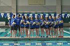 Swimming Senior Day  Wheaton College Women's Swimming & Diving seniors were honored on Senior Day prior to the team’s duel meet against Babson, January 11, 2020. - Photo By: KEITH NORDSTROM : Wheaton, Swimming, Senior Day